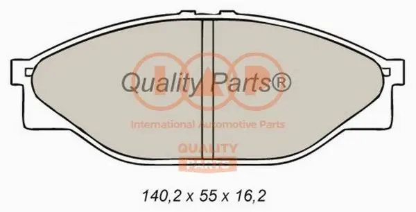 Brake Pad Set, disc brake (704-17062)
