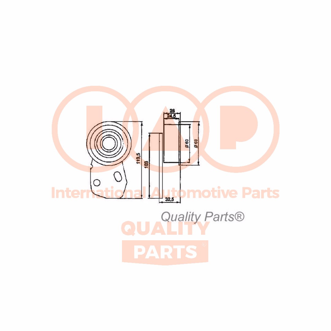 Tensioner Pulley, timing belt