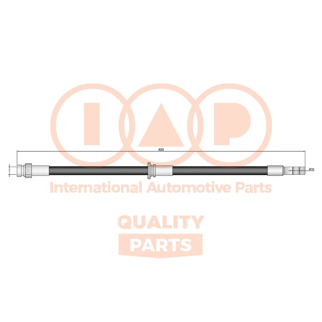Brake Hose (708-12031)