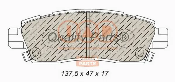 Brake Pad Set, disc brake (704-01014)