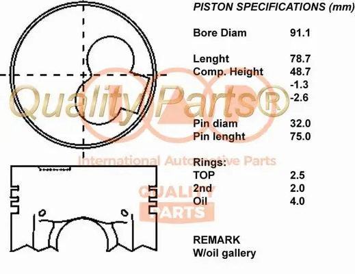 Piston (100-12030)