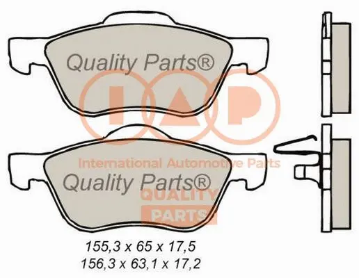 Brake Pad Set, disc brake (704-13181)