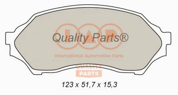 Brake Pad Set, disc brake (704-11025)