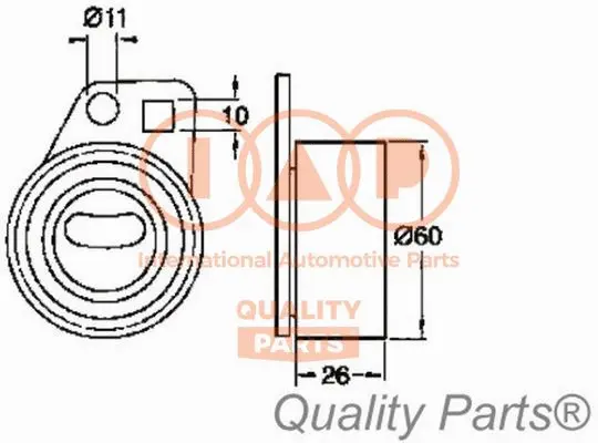 Tensioner Pulley, timing belt