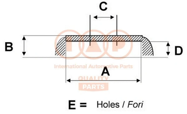 Brake Drum (710-15030)