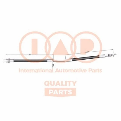 Brake Hose (708-17004)