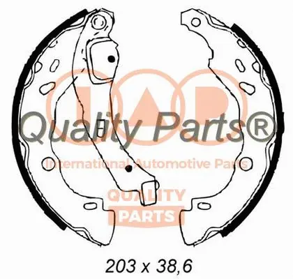Brake Shoe Set (705-29011)