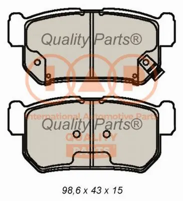Brake Pad Set, disc brake (704-18031)