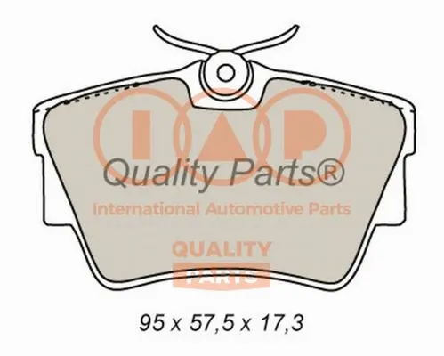 Brake Pad Set, disc brake (704-13164)