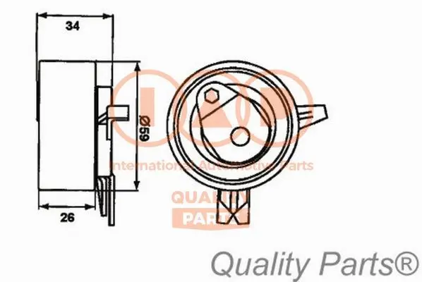Tensioner Pulley, timing belt