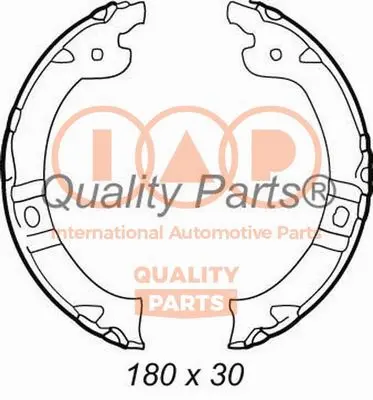 Brake Shoe Set, parking brake (705-02013)