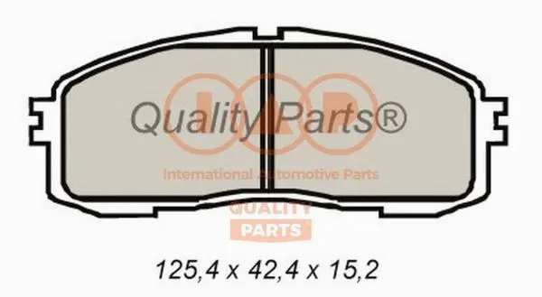 Brake Pad Set, disc brake (704-17067)