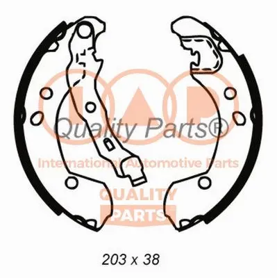 Brake Shoe Set (705-13093)