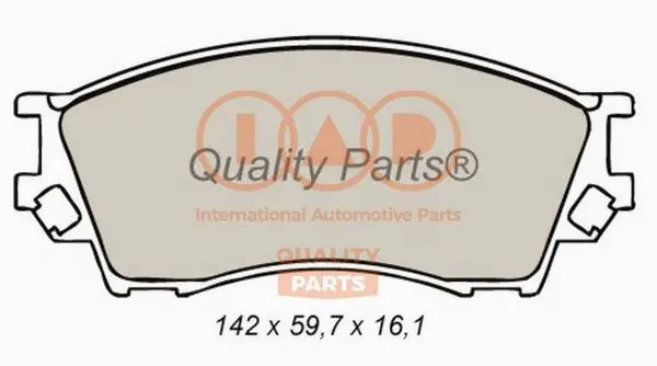 Brake Pad Set, disc brake (704-11070)