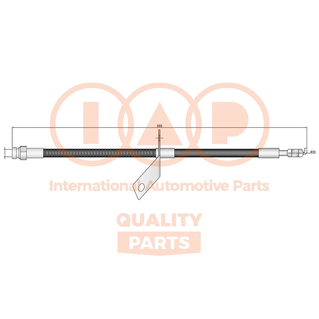Brake Hose (708-07101)