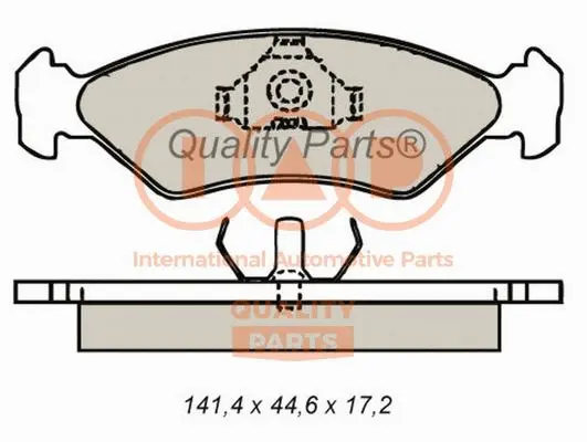 Brake Pad Set, disc brake (704-11012)