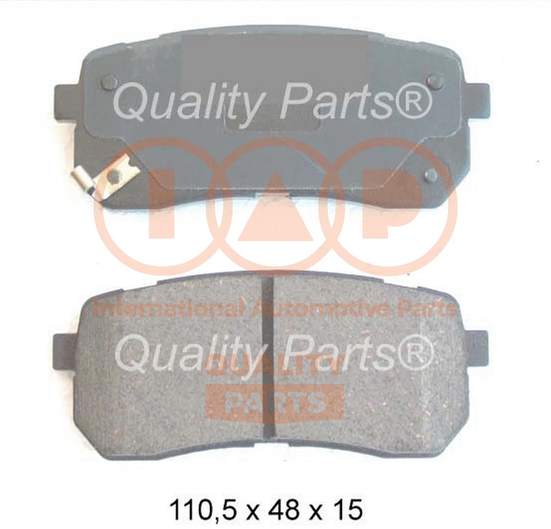 Brake Pad Set, disc brake (704-21054G)