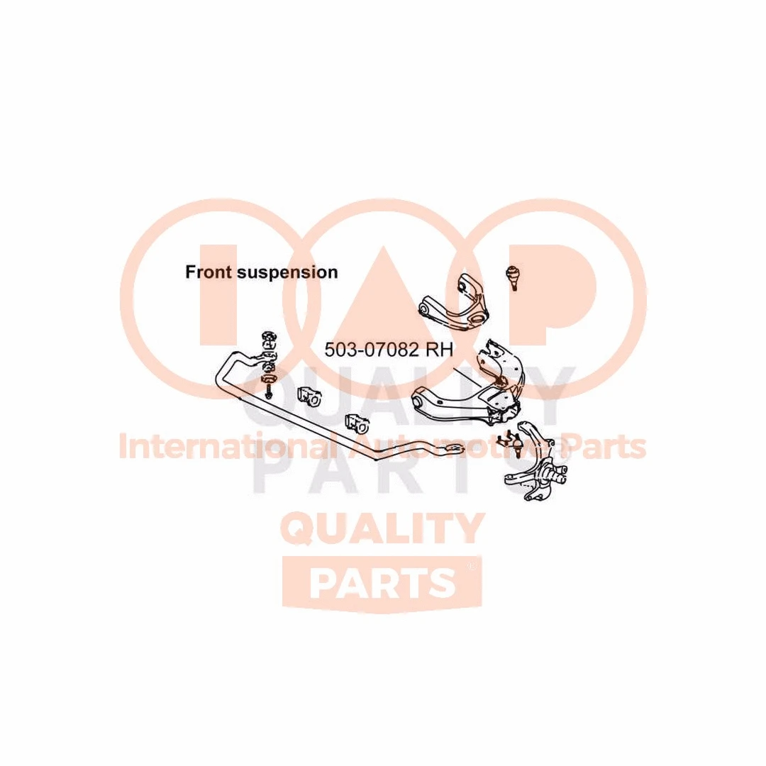 Control/Trailing Arm, wheel suspension