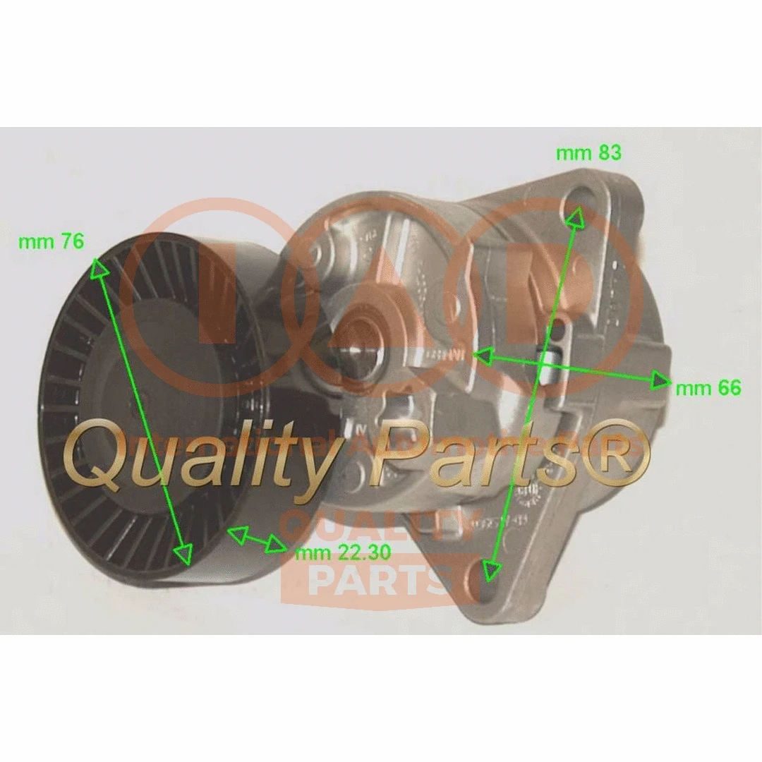 Deflection/Guide Pulley, V-ribbed belt