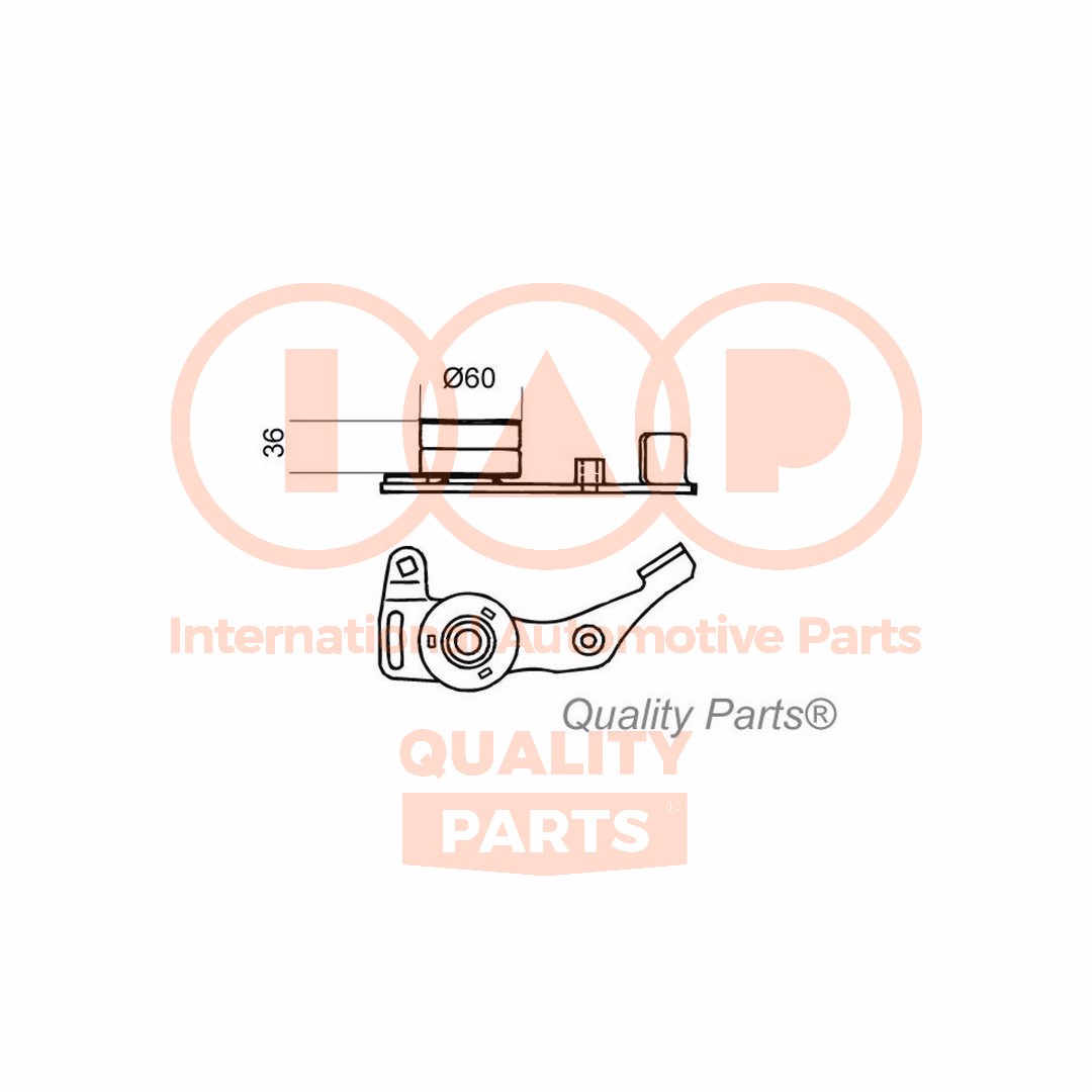 Tensioner, timing belt