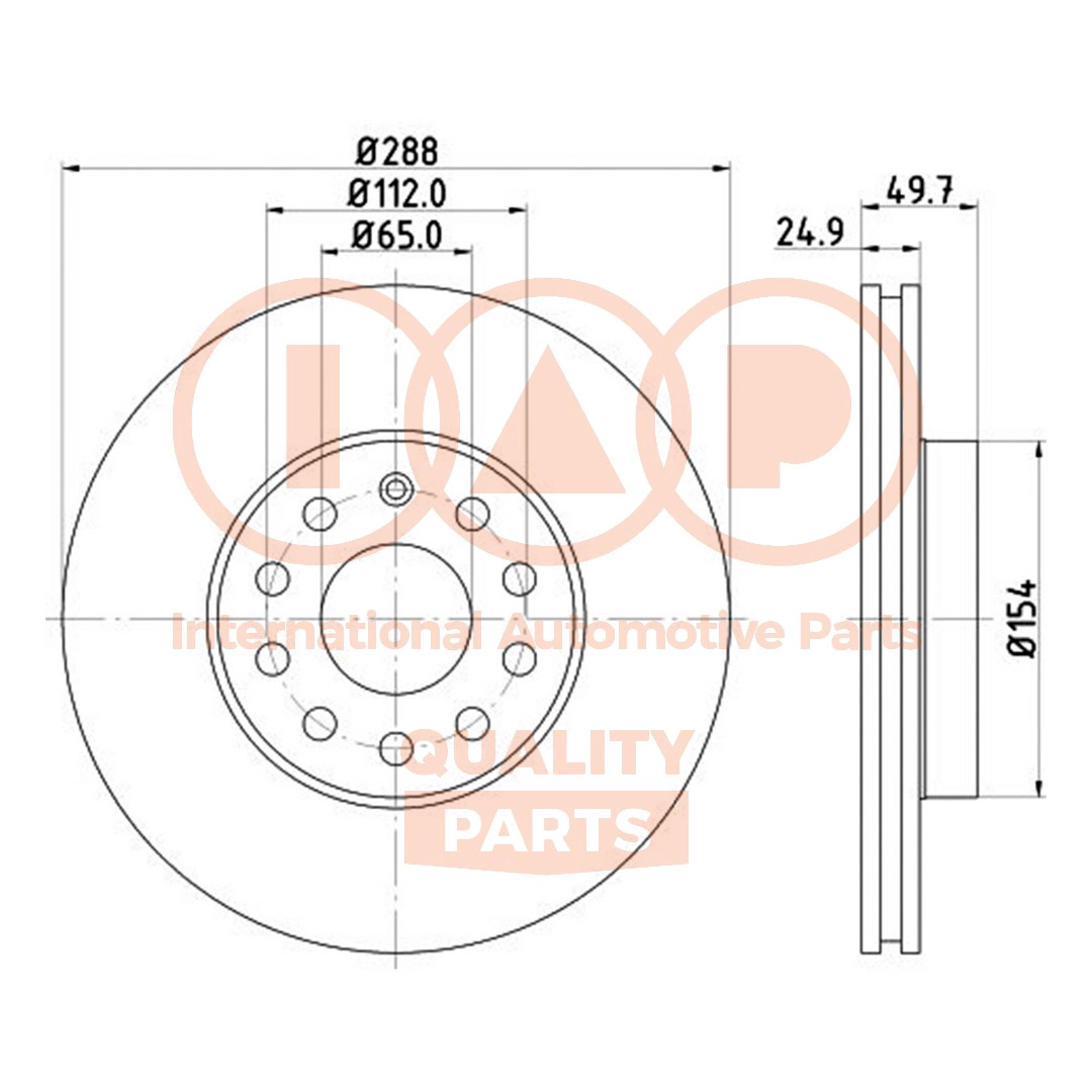 Brake Disc (709-50044)