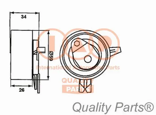 Tensioner Pulley, timing belt