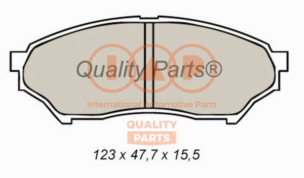 Brake Pad Set, disc brake (704-12035X)