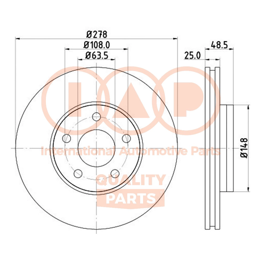 Brake Disc (709-04060)