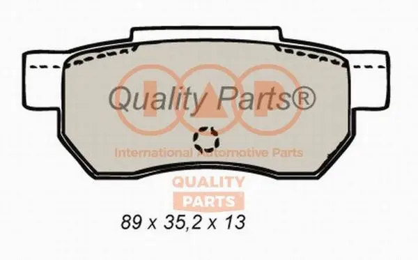 Brake Pad Set, disc brake (704-06032)