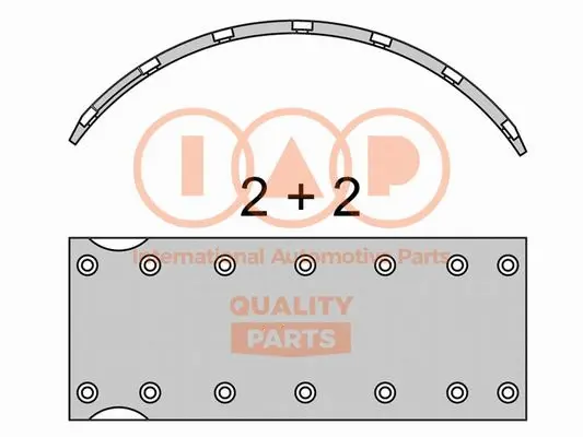 Brake Lining, drum brake (705-13150)