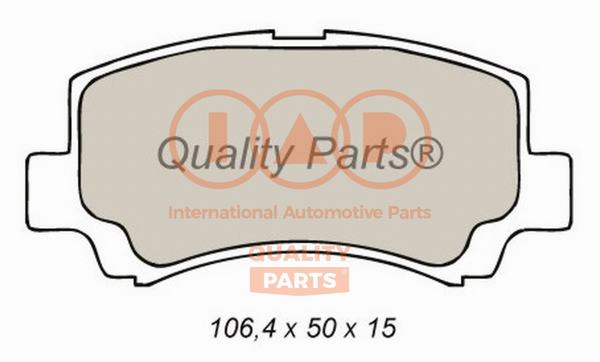Brake Pad Set, disc brake (704-16096X)