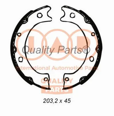 Brake Shoe Set, parking brake (705-13022)
