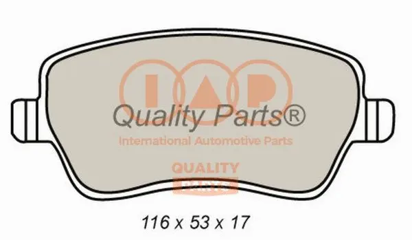 Brake Pad Set, disc brake (704-16066P)