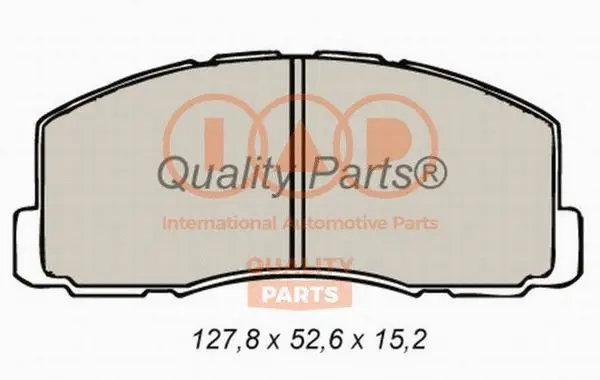 Brake Pad Set, disc brake (704-12051)