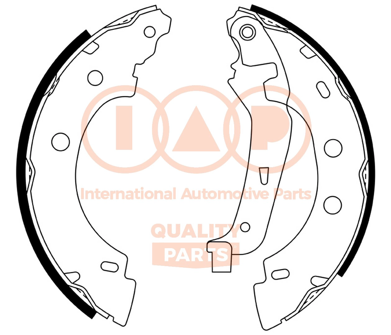 Brake Shoe Set (705-13160X)