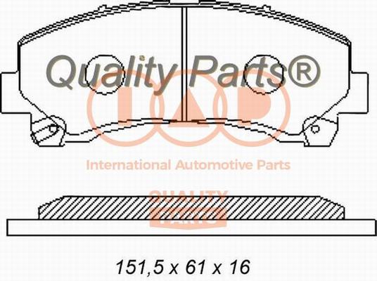 Brake Pad Set, disc brake (704-09023X)