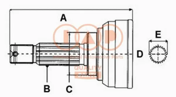 Joint Kit, drive shaft (406-21070)