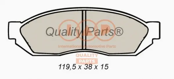 Brake Pad Set, disc brake (704-16070)