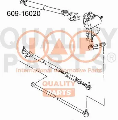 Shock Absorber, steering (609-16020)
