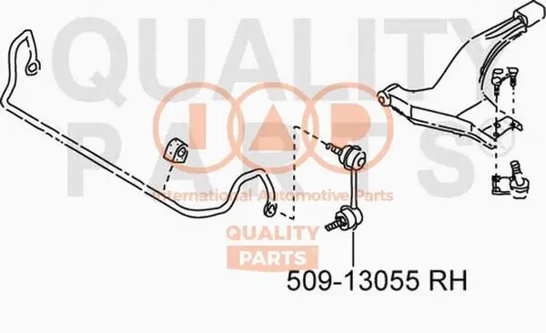Link/Coupling Rod, stabiliser bar (509-13055)