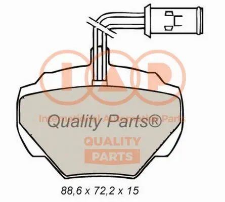 Brake Pad Set, disc brake (704-14052X)