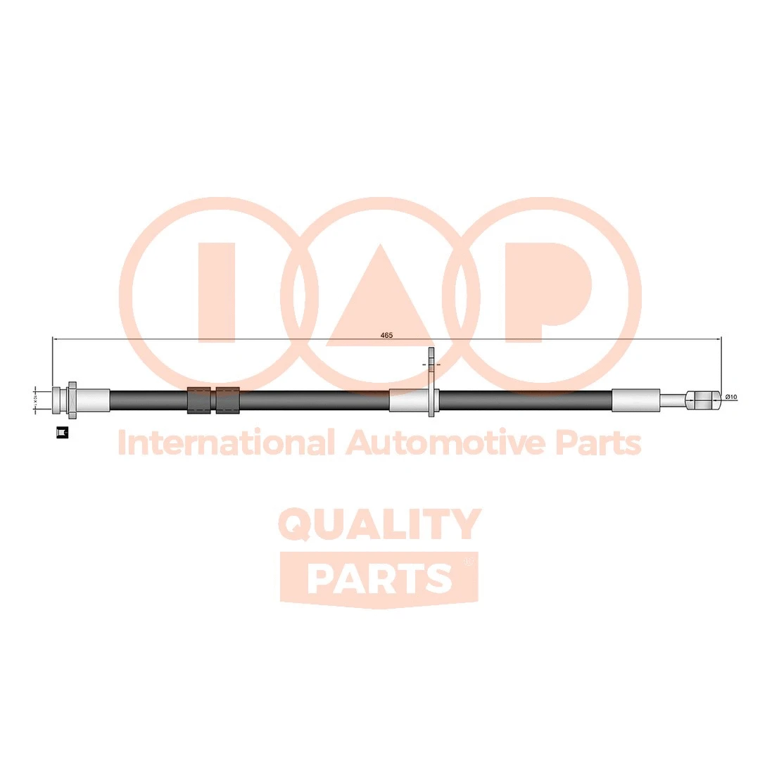 Brake Hose (708-16084)