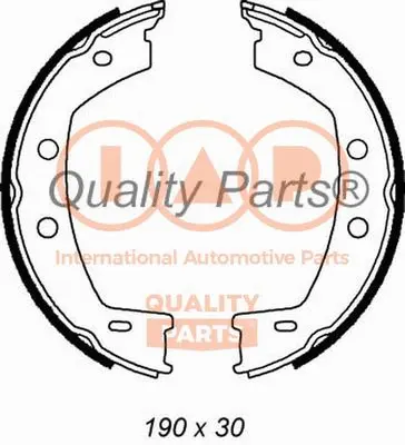 Brake Shoe Set, parking brake (705-14073)
