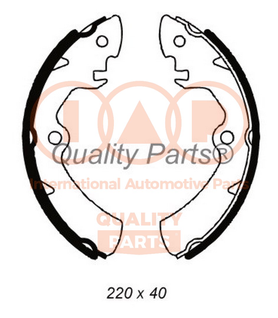 Brake Shoe Set (705-16020X)
