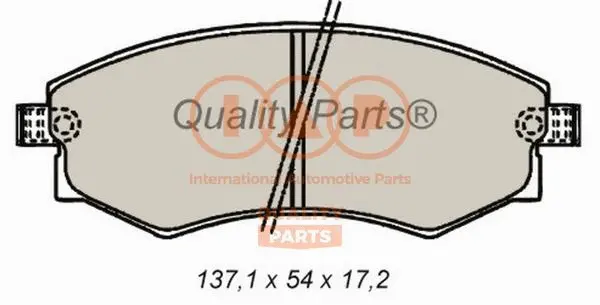 Brake Pad Set, disc brake (704-07030P)