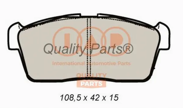 Brake Pad Set, disc brake (704-16080)