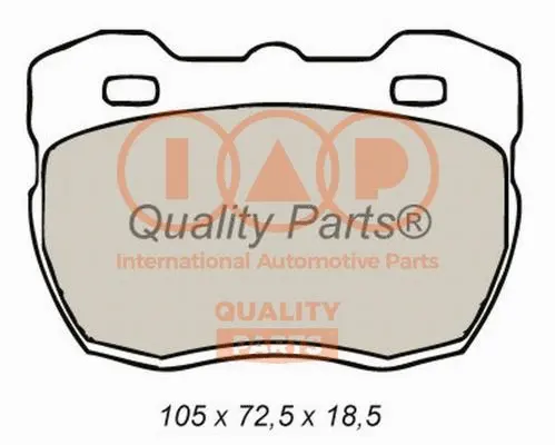 Brake Pad Set, disc brake (704-14031)