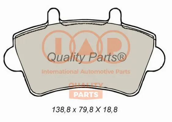 Brake Pad Set, disc brake (704-13160)