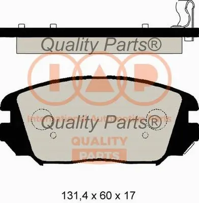 Brake Pad Set, disc brake (704-21110G)
