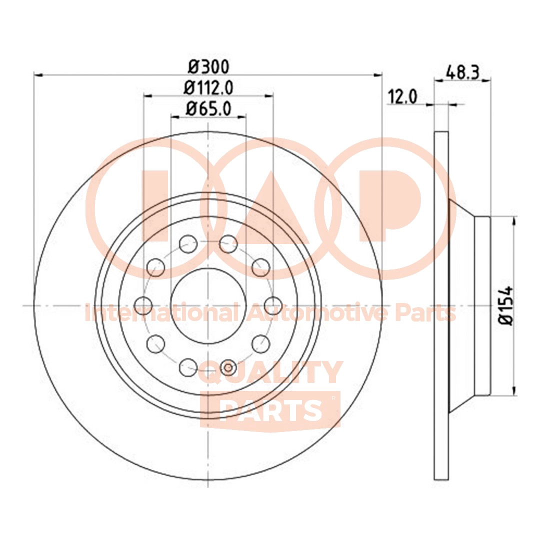 Brake Disc (709-50031)